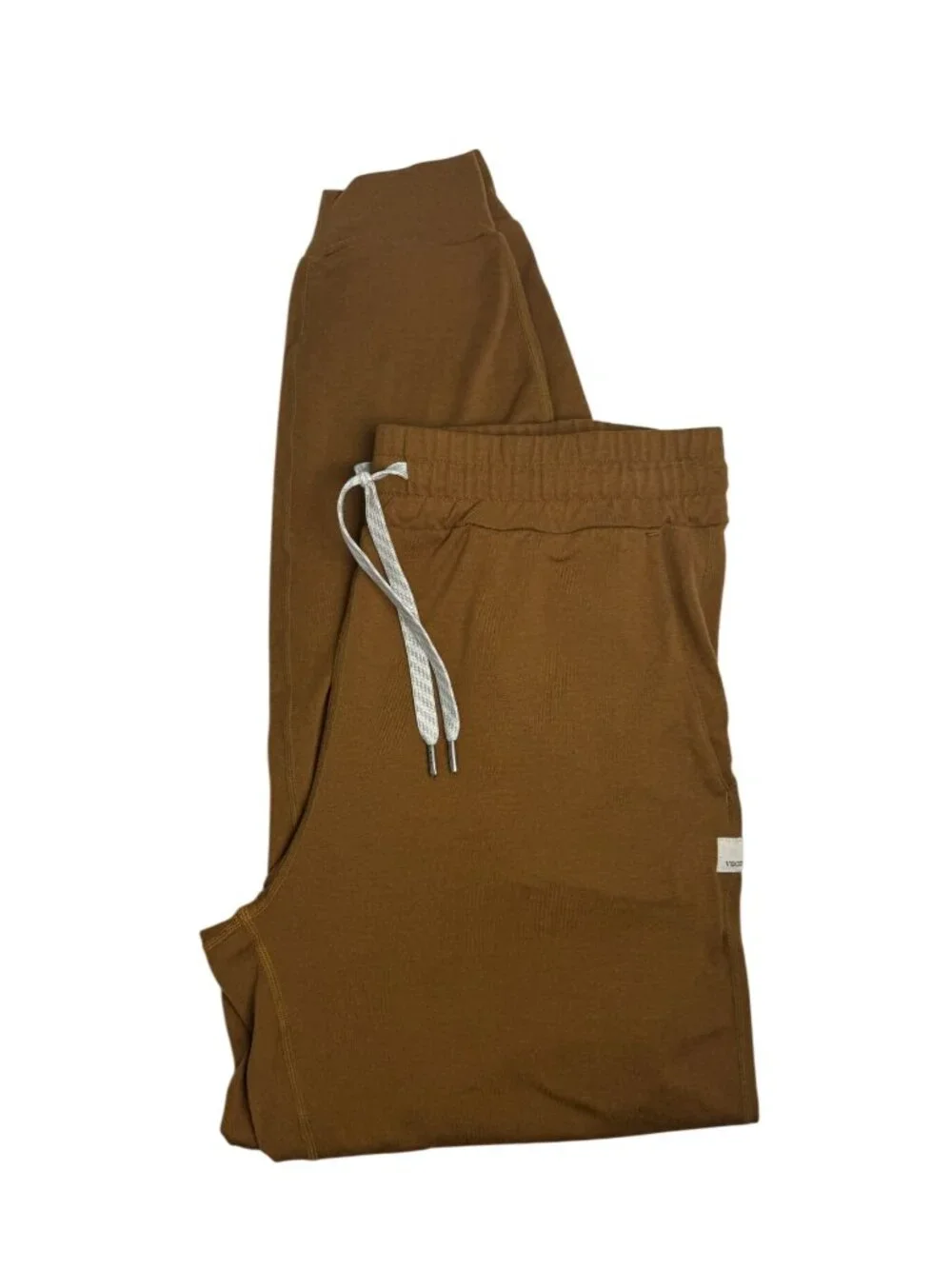 Vuori Womens Performance Joggers Caramel Brown XS Athleisure Sporty Loungewear